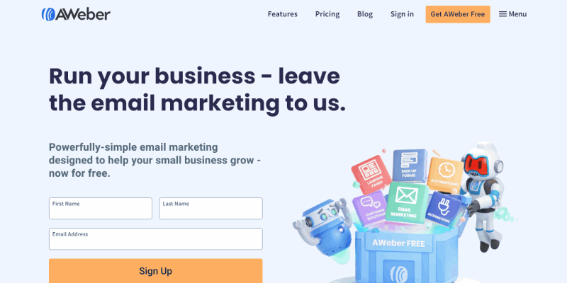 AWeber | Powerfully-Simple Email Marketing for Small Businesses