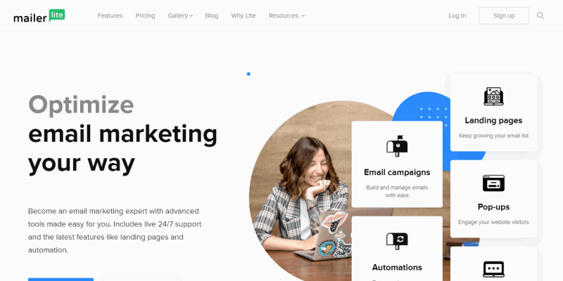 Create Email Marketing Your Way - MailerLite