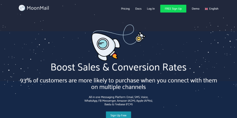Email marketing software | MoonMail