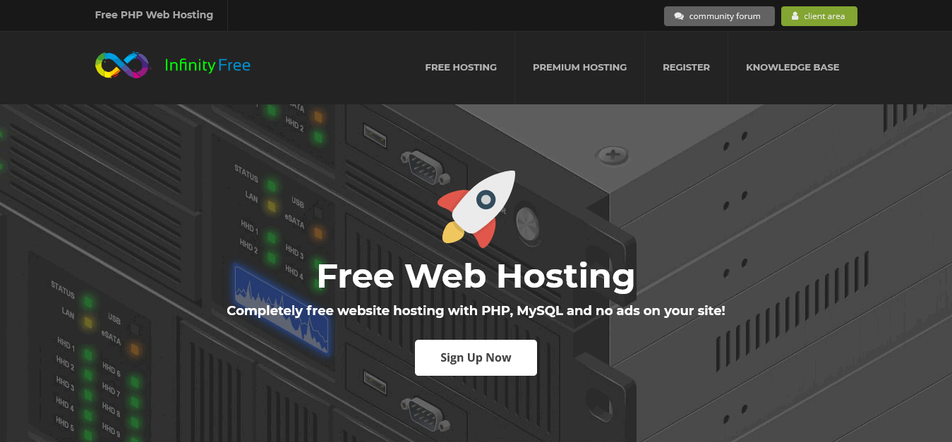 Free Web Hosting with PHP and MySQL