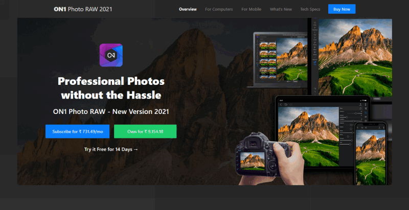 ON1 Photo RAW 2021 – ON1