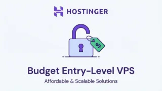 Hostinger VPS with unlimited bandwidth and LiteSpeed stack