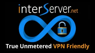 InterServer VPS with true unmetered bandwidth and 1Gbps port