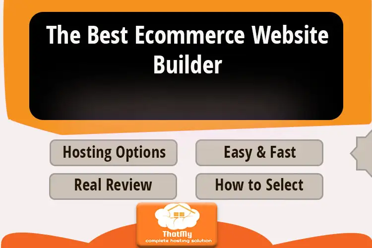 The Best Ecommerce Website Builder
