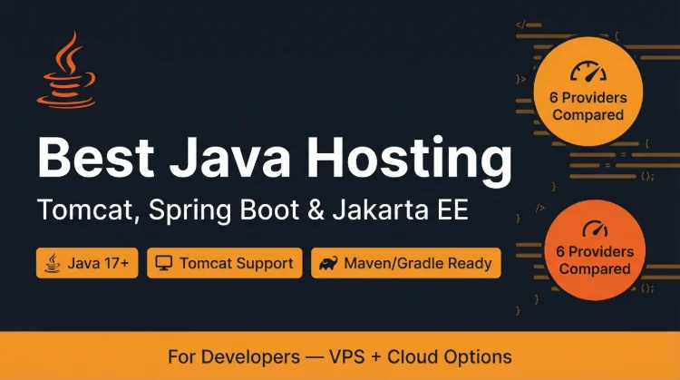 Best Java Hosting Providers in 2026 (Compared)