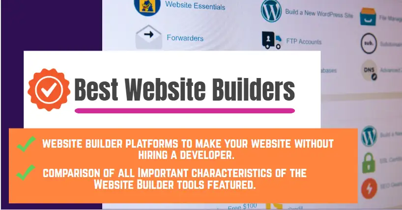 10 Best Website Builder Tools Reviewed (Free & Paid)