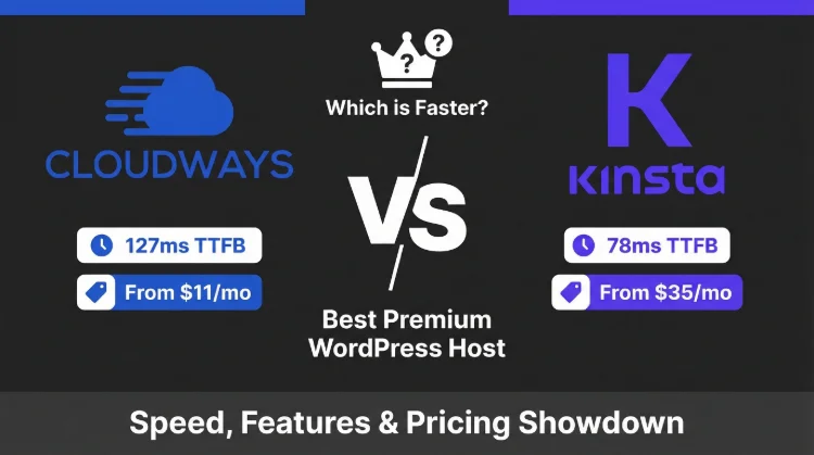 Cloudways vs Kinsta: Which Managed Host is Faster in 2026?