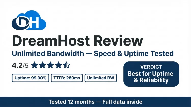 DreamHost Review 2026: One of the Best for Uptime & Speed