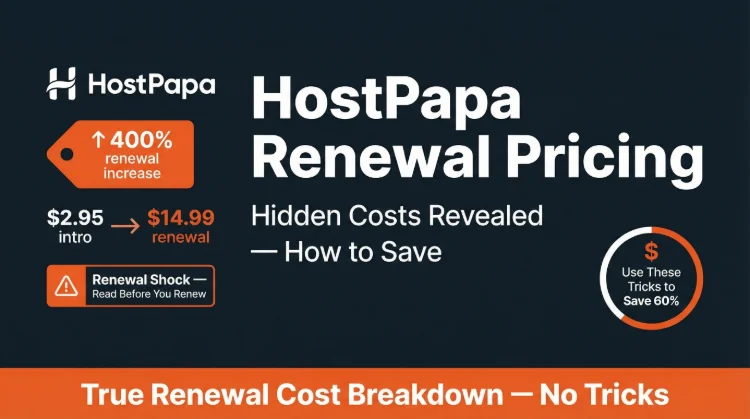 HostPapa Renewal Pricing 2026: What You Need to Know
