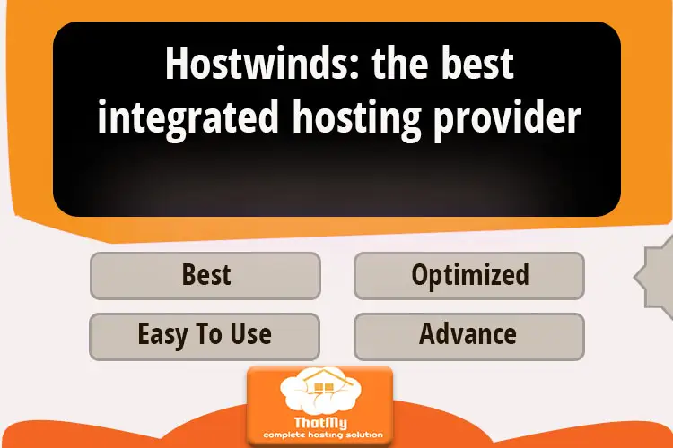 Hostwinds: the best integrated hosting provider