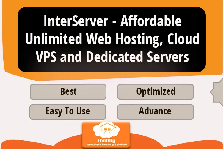 InterServer - Affordable Unlimited Web Hosting, Cloud VPS and Dedicated Servers