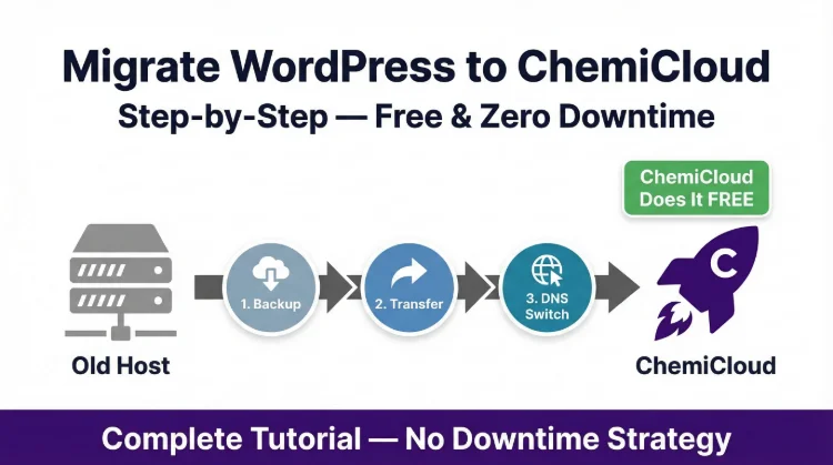 How to Migrate Your WordPress Site to ChemiCloud (Step-by-Step)