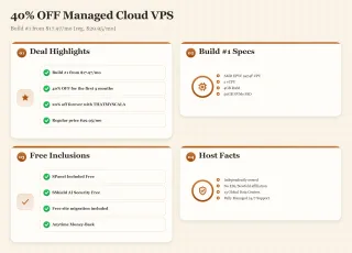 Bento dashboard showing ScalaHosting Black Friday VPS deals, specs, and features